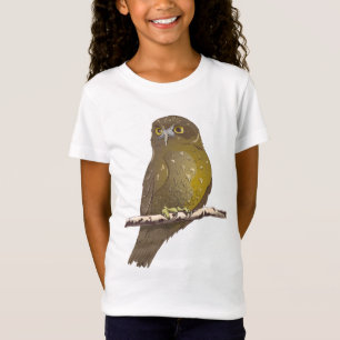 Morepork RURU NZ bird T-Shirt