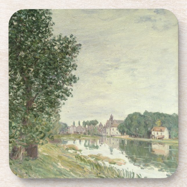 Moret-sur-Loing Alfred Sisleys | Untersetzer (Vorderseite)