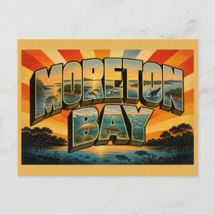 Moreton Bay Queensland Australien Meeresschutzgebi Postkarte