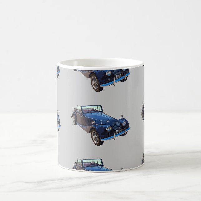 Morgan 1964 plus 4 das konvertierbare Sport-Auto Kaffeetasse (Mittel)