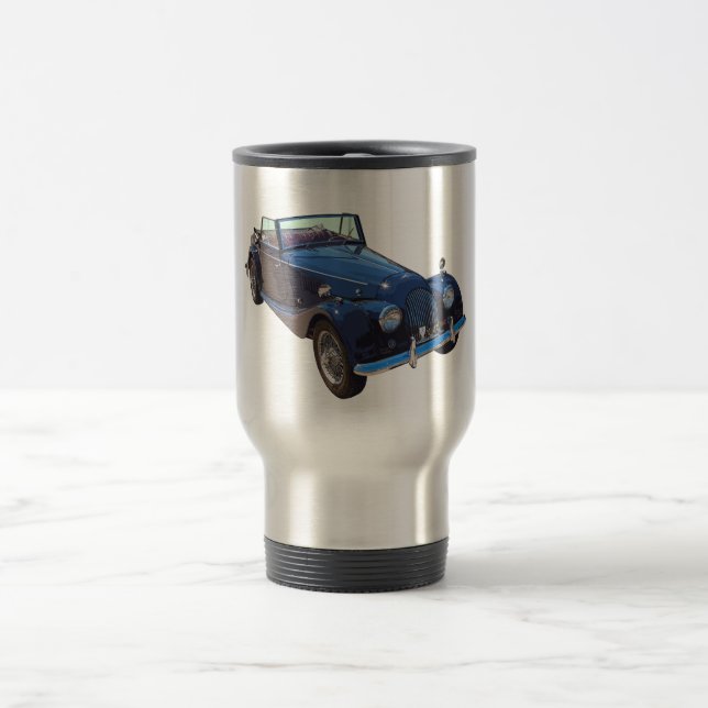 Morgan 1964 plus 4 das konvertierbare Sport-Auto Reisebecher (Mittel)