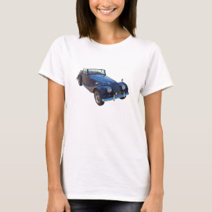 Morgan 1964 plus 4 das konvertierbare Sport-Auto T-Shirt