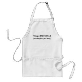 Morgan, die Meerjungfrau-Schürze Schürze