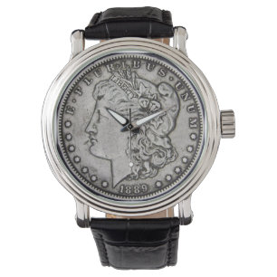 Morgan-Dollar-Uhr Armbanduhr