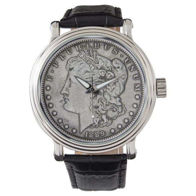 Morgan Dollar Watch Armbanduhr (Vorderseite)
