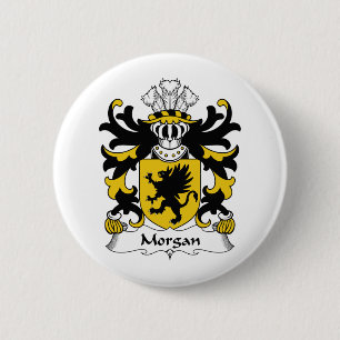 Morgan-Familienwappen Button