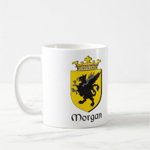 Morgan Familienwappen Irish Coat of Arms Coffee Ta Kaffeetasse