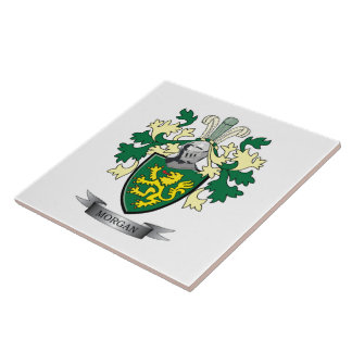 Morgan-Familienwappen-Wappen Fliese