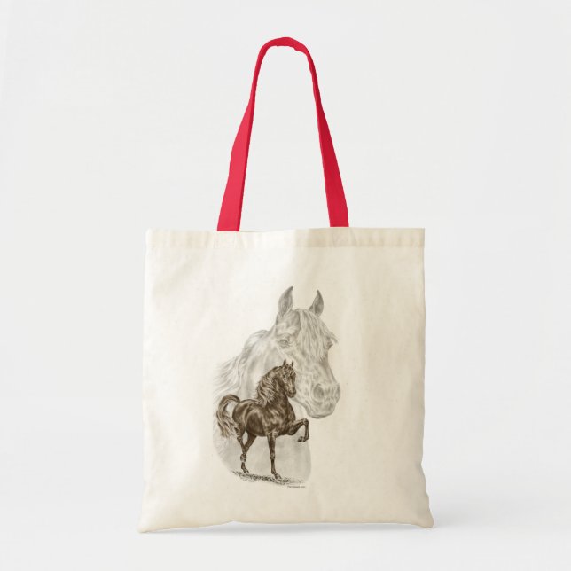 Morgan Horse Art Tragetasche (Vorne)