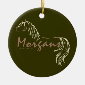 Morgan Horses Keramikornament
