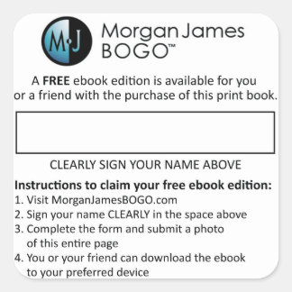 Morgan James BOGO Stickers