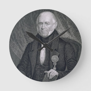 Morgan Lewis, engraved by Asher Brown Durand (1796 Runde Wanduhr