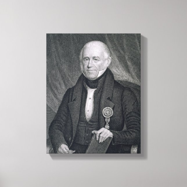 Morgan Lewis, graviert von Asher Brown Durand (179 Leinwanddruck (Vorderseite)