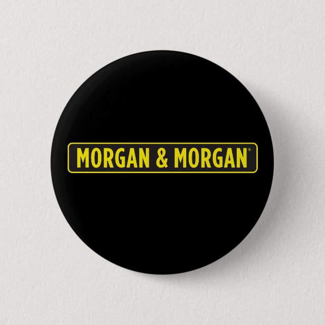 Morgan & Morgan kleine runde Knopf Button (Vorderseite)