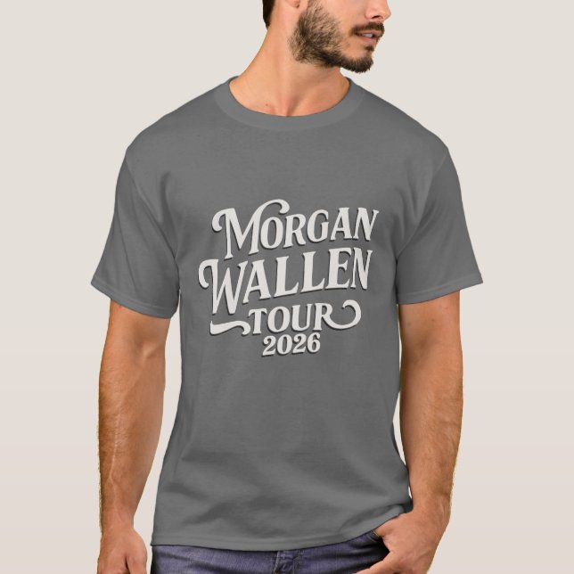 Morgan Wallen Tour 2026 T-Shirt (Vorderseite)