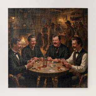 Morgan Wyatt Virgil Earp Doc Holiday beim Pokern