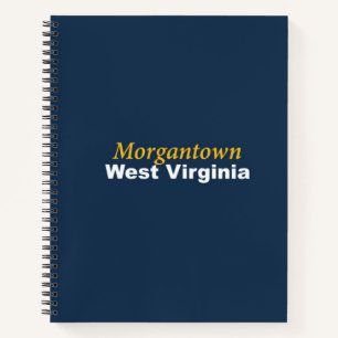 Morgantown, West Virginia Spiral Notebook Notizbuch