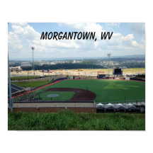 Morgantown WV des affiches de terrain de baseball