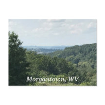 Morgantown WV Foto Postkarten