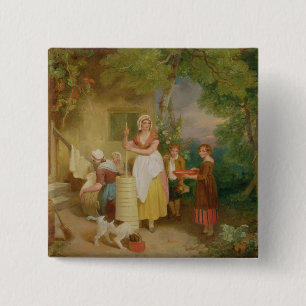 Morgen, 1799 (Öl auf Leinwand) Button
