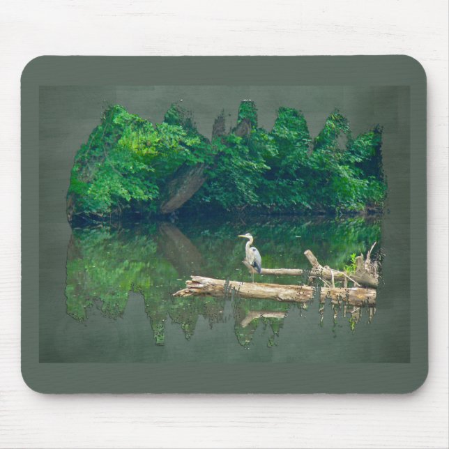 Morgen am Bach Mousepad (Vorne)