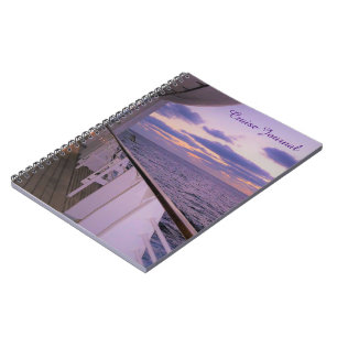 Morgen auf Bord Cruise Journal Notizblock