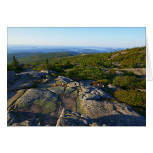 Morgen auf dem Cadillac Mountain in Acadia