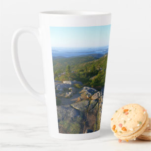 Morgen auf dem Cadillac Mountain in Acadia Milchtasse
