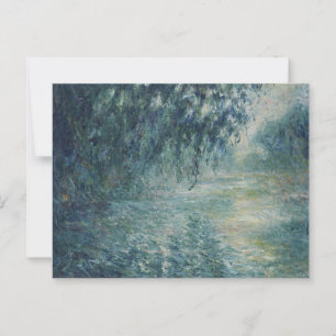 Morgen auf der Seine Monet Postkarte