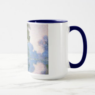 Morgen auf der Seine nahe Giverny Claude Monet Tasse