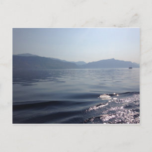 Morgen auf See Postkarte