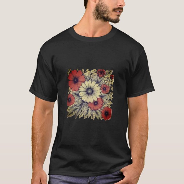 Morgen Blume T - Shirt (Vorderseite)