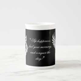 Morgen-Boost-Tasse Prozellantasse