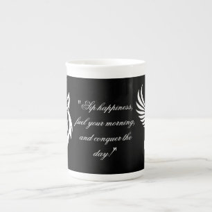 Morgen-Boost-Tasse Prozellantasse