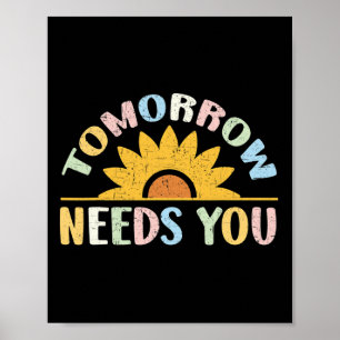 Morgen brauchen Sie Unterstützung für psychische G Poster