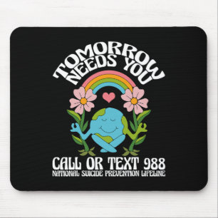 Morgen braucht 988 Auszeichnungen zur Suizidpräven Mousepad