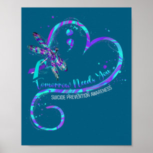 Morgen braucht dich Suizidpräventionsbewusstsein D Poster