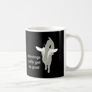 Morgen erhalten meine Ziegen-Tasse Kaffeetasse