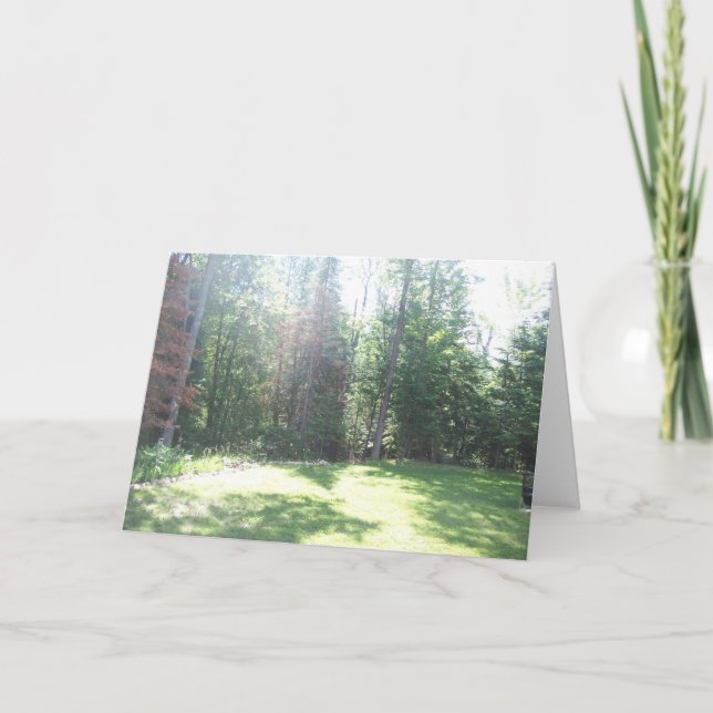 Morgen-helle Karte (Vorderseite)