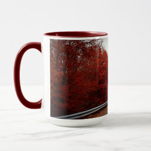 Morgen Herbstliche Landschaftliche Natur an der Ta Tasse