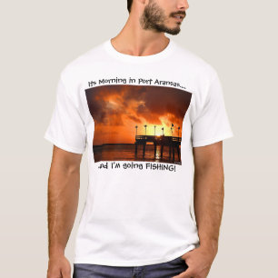 Morgen im Hafen Aransas T-Shirt