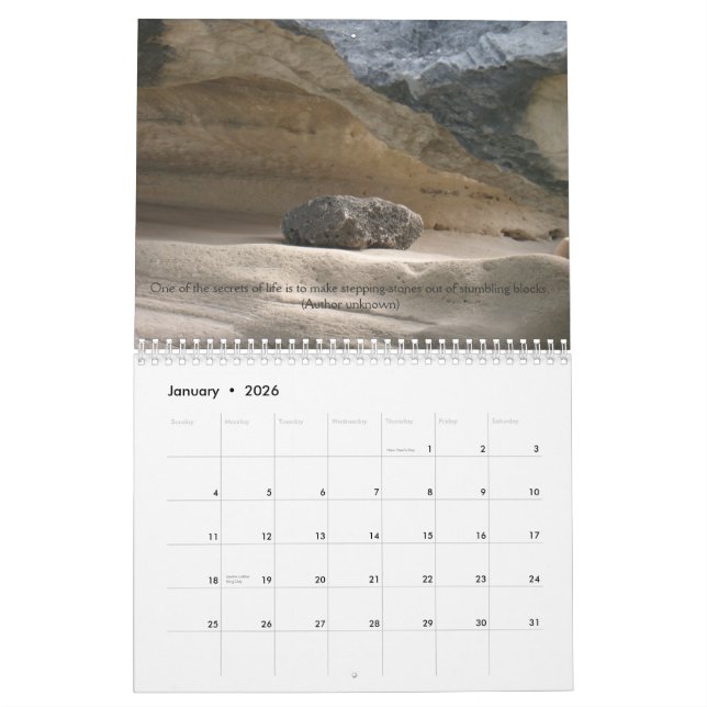 Morgen in anderen JETZT - gerade ein wenig Kalender (Jan 2026)