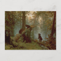 Morgen in einem Kiefernwald, 1889