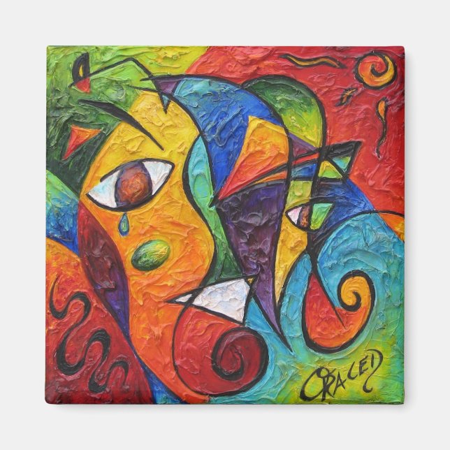 Morgen ist gestern magnet (Vorne)