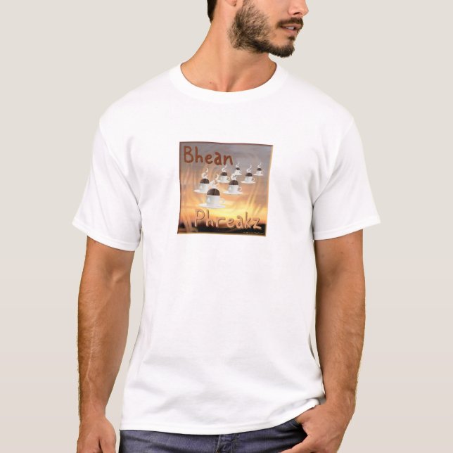 Morgen-Kaffee-Eile T-Shirt (Vorderseite)