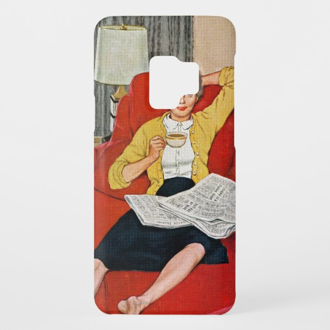 Morgen-Kaffeepause Case-Mate Samsung Galaxy Hülle (Rückseite)