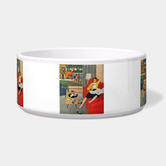 Morgen-Kaffeepause Napf (Vorderseite)