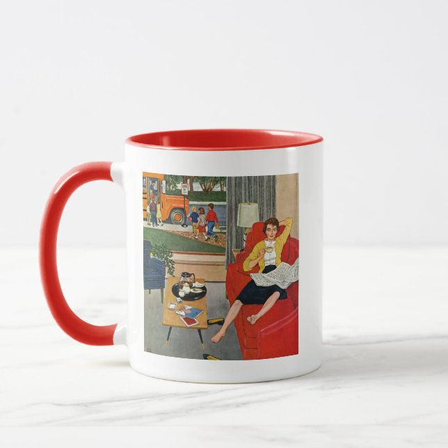 Morgen-Kaffeepause Tasse (Links)