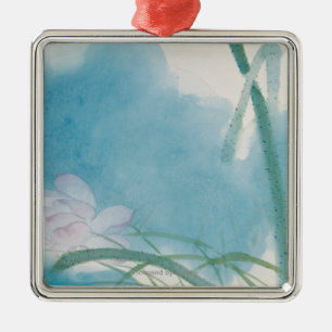 Morgen-Licht Silbernes Ornament