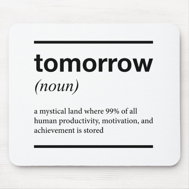 Morgen mousepad (Vorne)